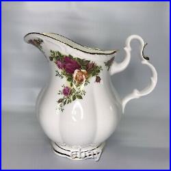 Royal Albert Old Country Roses Large Pitcher Jug & Wash Bowl 1st Quality