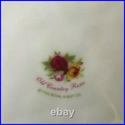 Royal Albert Old Country Roses Large Salad Bowl 10 7/8 inches
