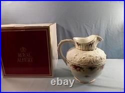 Royal Albert Old Country Roses Large Sculpted Pitcher NIB Royal Albert Old Country Roses Large Sculpted Pitcher NIB