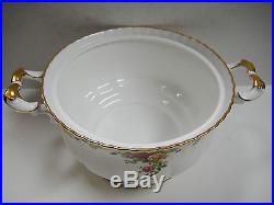 Royal Albert Old Country Roses Large Soup Tureen 1962 Excellent Condition Royal Albert Old Country Roses Large Soup Tureen 1962 Excellent Condition