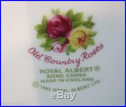 Royal Albert Old Country Roses Large Tea Pot Sugar Bowl Creamer England In Box