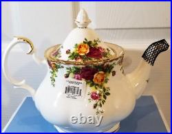 Royal Albert Old Country Roses Large Teapot Brand New with Tag