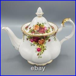 Royal Albert Old Country Roses Large Teapot and Lid FREE USA SHIPPING