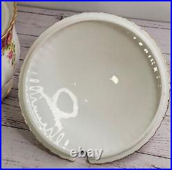 Royal Albert Old Country Roses Large Tureen Lid Rare Made In England VGC