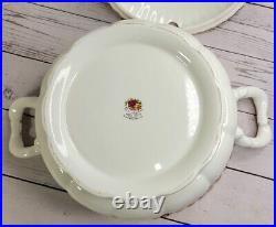 Royal Albert Old Country Roses Large Tureen Lid Rare Made In England VGC
