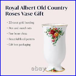 Royal Albert Old Country Roses Large Vase, 8.7-Inch