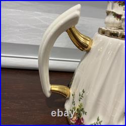 Royal Albert Old Country Roses Large Victorian Tea Table Teapot Cardew design Royal Albert Old Country Roses Large Victorian Tea Table Teapot Cardew design