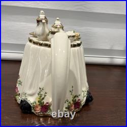 Royal Albert Old Country Roses Large Victorian Tea Table Teapot Cardew design Royal Albert Old Country Roses Large Victorian Tea Table Teapot Cardew design