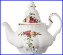 Royal Albert Old Country Roses Le Petite 9-Piece Tea Set, Multi