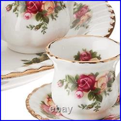 Royal Albert Old Country Roses Le Petite 9-Piece Tea Set, Multi