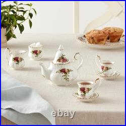 Royal Albert Old Country Roses Le Petite Mini Tea Set 9 Royal Albert Old Country Roses Le Petite Mini Tea Set 9