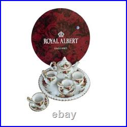 Royal Albert Old Country Roses Le Petite Miniature 9 piece Tea Set New in Box