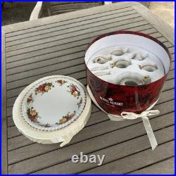 Royal Albert Old Country Roses Le Petite Miniature 9 piece Tea Set New in Box