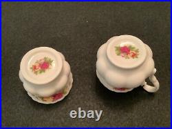 Royal Albert Old Country Roses Le Petite Miniature Mini Tea Set 9 Pieces