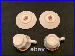 Royal Albert Old Country Roses Le Petite Miniature Mini Tea Set 9 Pieces