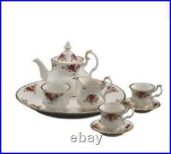 Royal Albert Old Country Roses Le Petite Miniature Mini Tea Set 9 Pieces Other @