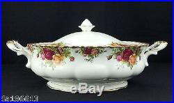 Royal Albert Old Country Roses Lidded Vegetable Tureen 1962-73 1st Quality VGC