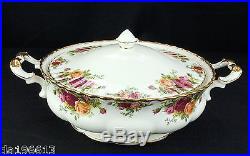 Royal Albert Old Country Roses Lidded Vegetable Tureen 1962-73 1st Quality VGC