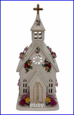 Royal Albert Old Country Roses Lighted Church
