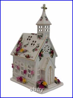 Royal Albert Old Country Roses Lighted Church