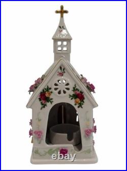 Royal Albert Old Country Roses Lighted Church