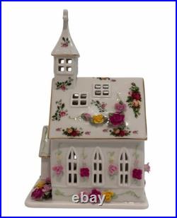 Royal Albert Old Country Roses Lighted Church
