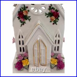 Royal Albert Old Country Roses Lighted Church