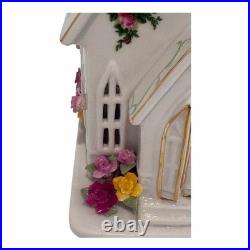 Royal Albert Old Country Roses Lighted Church