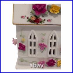 Royal Albert Old Country Roses Lighted Church