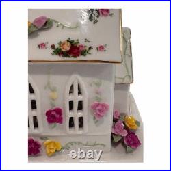 Royal Albert Old Country Roses Lighted Church