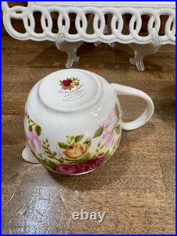 Royal Albert Old Country Roses Lot (Sugar, Creamer, Tray, Packet Holder) New