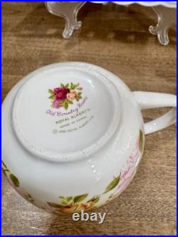 Royal Albert Old Country Roses Lot (Sugar, Creamer, Tray, Packet Holder) New