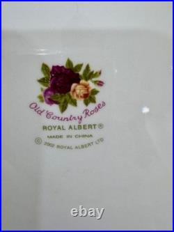 Royal Albert Old Country Roses Lot (Sugar, Creamer, Tray, Packet Holder) New