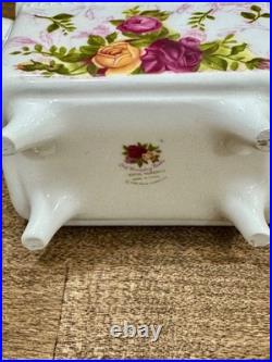 Royal Albert Old Country Roses Lot (Sugar, Creamer, Tray, Packet Holder) New