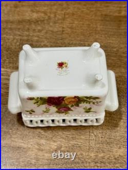Royal Albert Old Country Roses Lot (Sugar, Creamer, Tray, Packet Holder) New