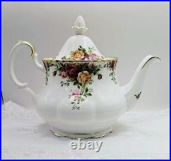 Royal Albert Old Country Roses Medium Teapot 1st Quality Excellent Cond