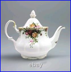 Royal Albert Old Country Roses Medium Teapot 1st Quality Excellent Cond