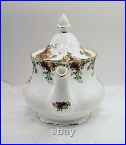 Royal Albert Old Country Roses Medium Teapot 1st Quality Excellent Cond