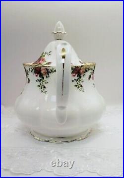 Royal Albert Old Country Roses Medium Teapot 1st Quality Excellent Cond