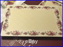 Royal Albert Old Country Roses Melamine/cork back 8 placemat with 8 coaster
