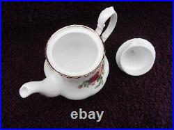 Royal Albert Old Country Roses Miniature Tea Set for two excellent condition