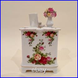 Royal Albert Old Country Roses Music Box Dresser Exc Condition Rare