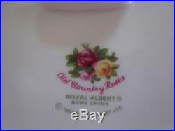 Royal Albert Old Country Roses Oil & Vinegar Jars ULTRA RARE