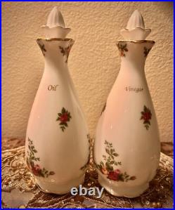 Royal Albert Old Country Roses Oil and Vinegar Set