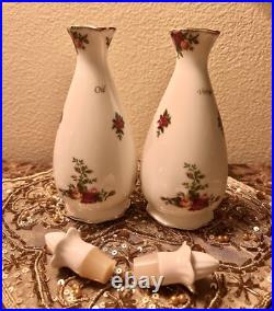 Royal Albert Old Country Roses Oil and Vinegar Set