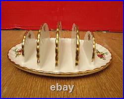 Royal Albert Old Country Roses Oval 4-Slice Toast Rack