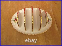 Royal Albert Old Country Roses Oval 4-Slice Toast Rack