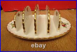 Royal Albert Old Country Roses Oval 4-Slice Toast Rack