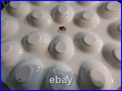 Royal Albert Old Country Roses Oval Deviled Egg Platter Tray Replacement China