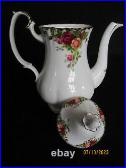 Royal Albert Old Country Roses Pattern 21 Piece Coffee Service. Large 2¼pt. Pot Royal Albert Old Country Roses Pattern 21 Piece Coffee Service. Large 2¼pt. Pot